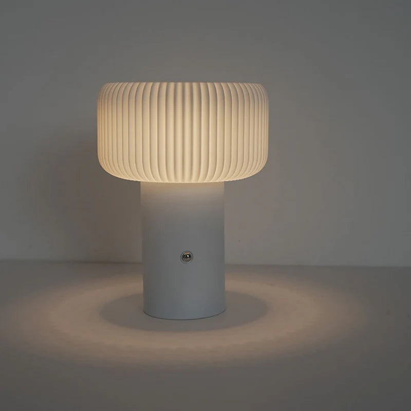 GlowSphere – Stijlvolle Tafellamp met Paddenstoeldesign
