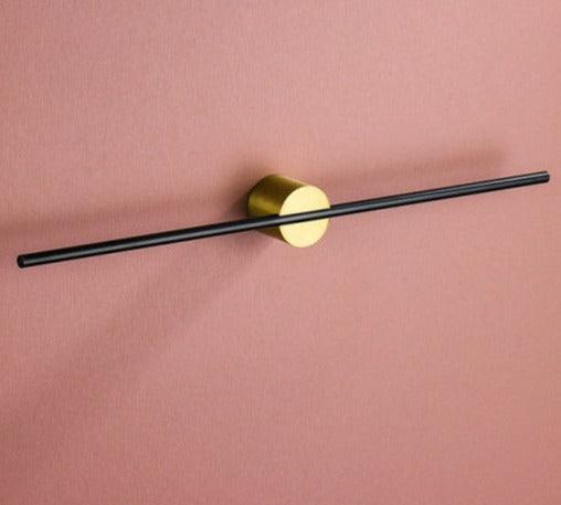 Handdoekenrek van aluminium met verstelbare stang