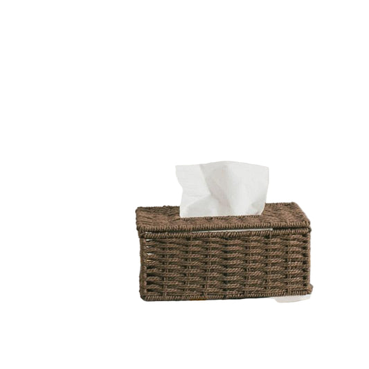 Rieten Tissuehouder met Elegant en Tijdloos Design