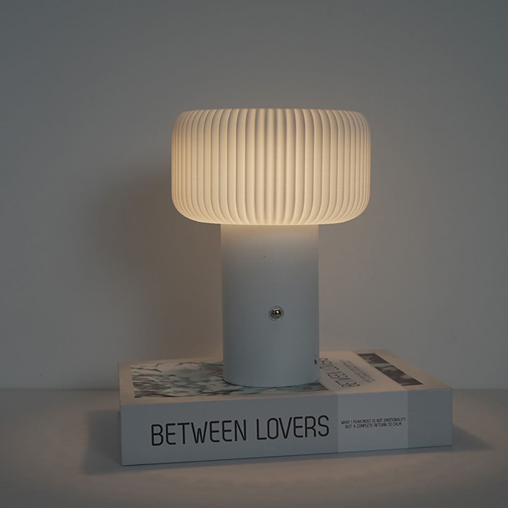 Tafellamp met Paddenstoeldesign en Dimbare LED Verlichting