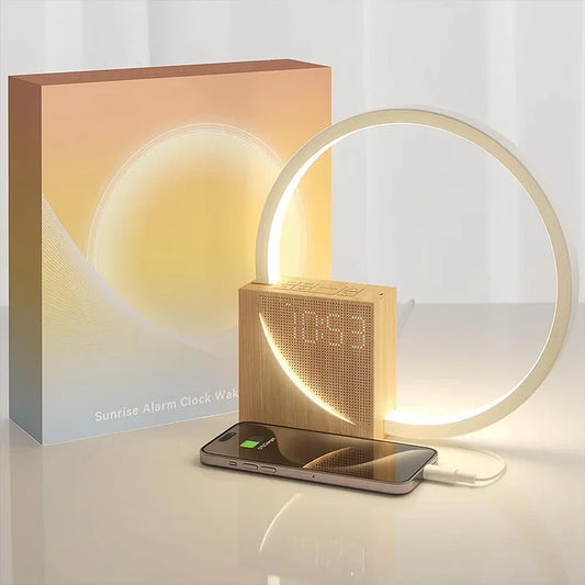 TouchGlow – Nachtlamp met Wekkerfunctie