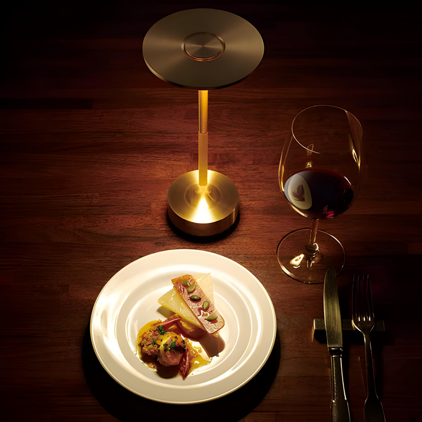 Draadloze Tafellamp met Touchbediening en Dimbare LED