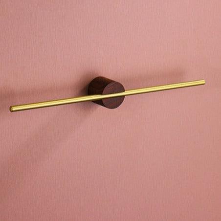 Handdoekenrek van aluminium met verstelbare stang